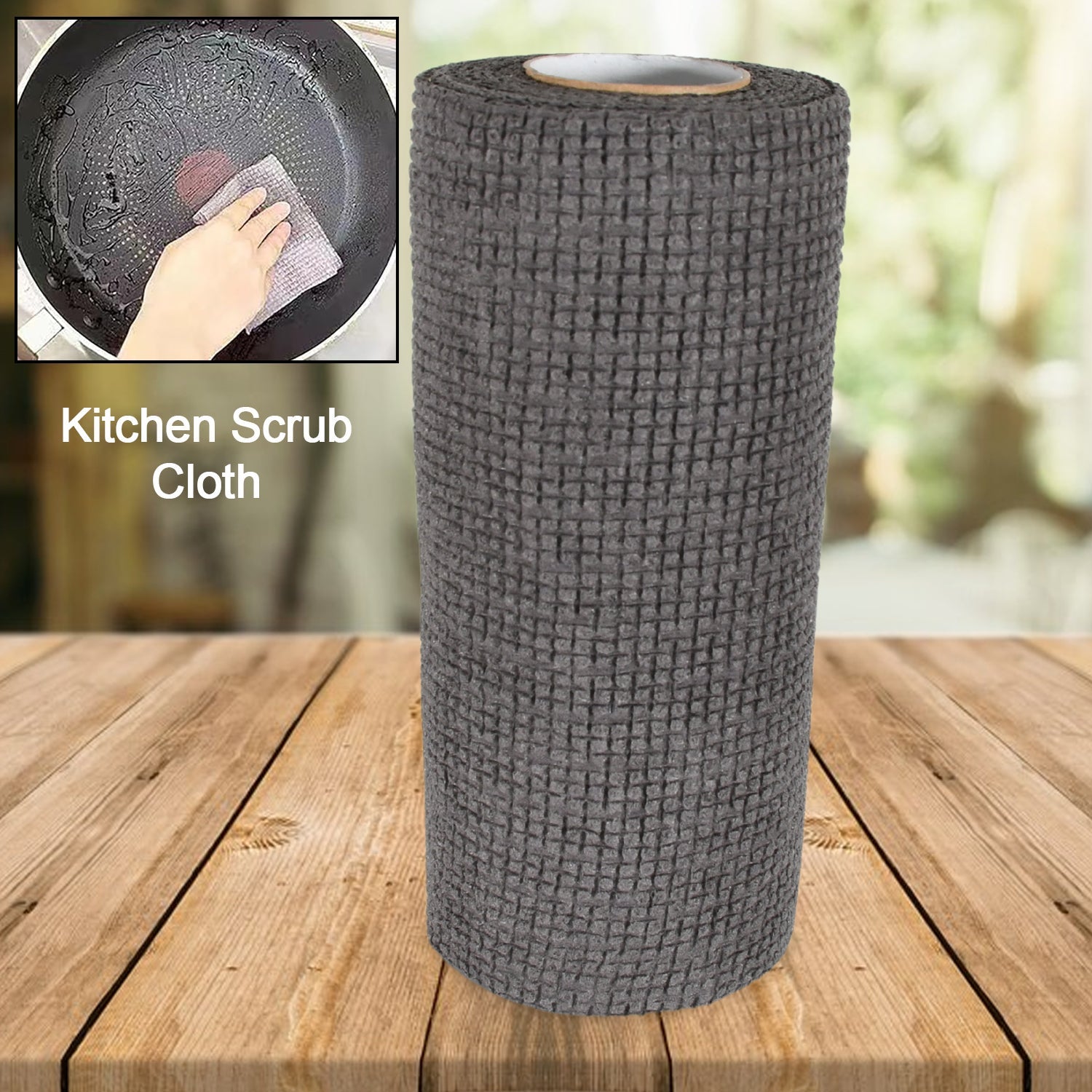 Durable Microfiber Kitchen Scrub Cloth – Wear-Resistant & Multipurpose Cleaning Cloth (20×22cm, 1 Pc) Durable Microfiber Kitchen Scrub Cloth – Wear-Resistant & Multipurpose Cleaning Cloth (20×22cm, 1 Pc)